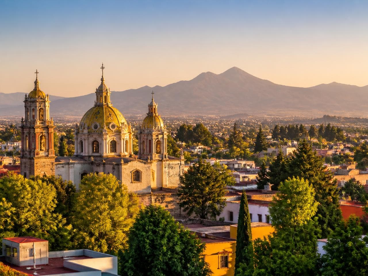 Vista panorámica de Metepec, Estado de México
